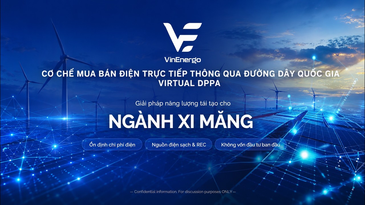 ACT 7.2026: Mô hình DPPA kết hợp lưu trữ năng lượng: Chìa khóa thúc đẩy phát triển bền vững cho ngành xi măng